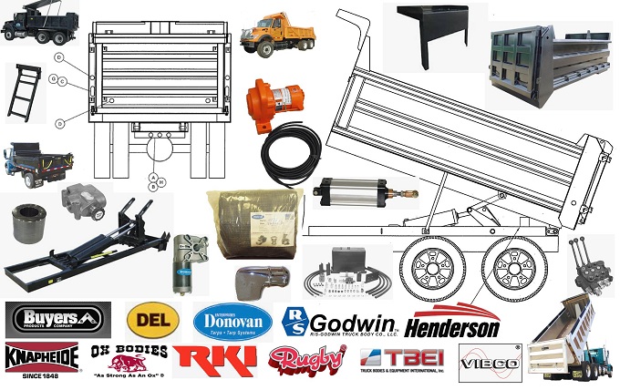 Hoved Berettigelse Udlevering Dump Truck Parts - Cherokee Truck Equipment